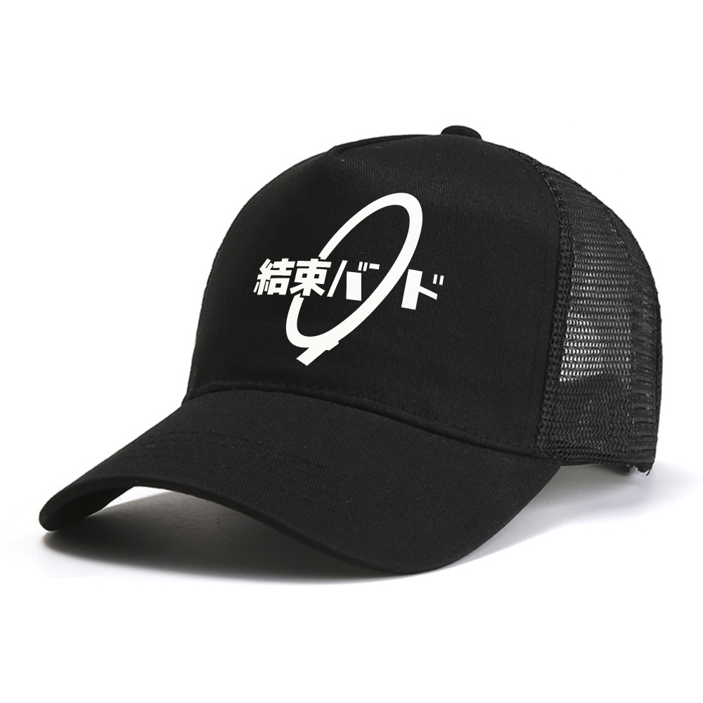 Trucker Cap Mesh - Topi Bisbol Uniseks Anime Cos BOCCHI
