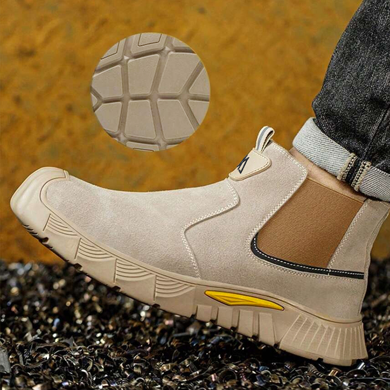 Sepatu Kerja dengan Ujung Baja - Snapback Hat Flat ulasan dan harga